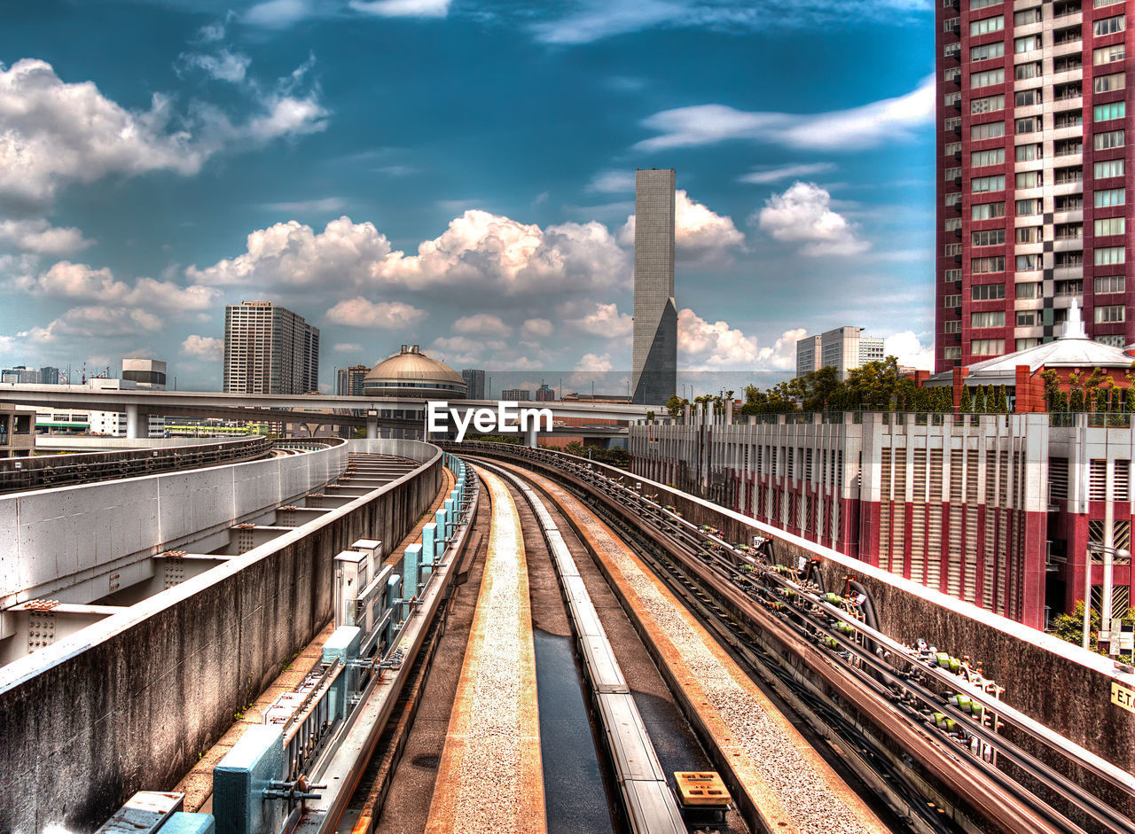 RAILROAD TRACKS ON RAILROAD TRACK