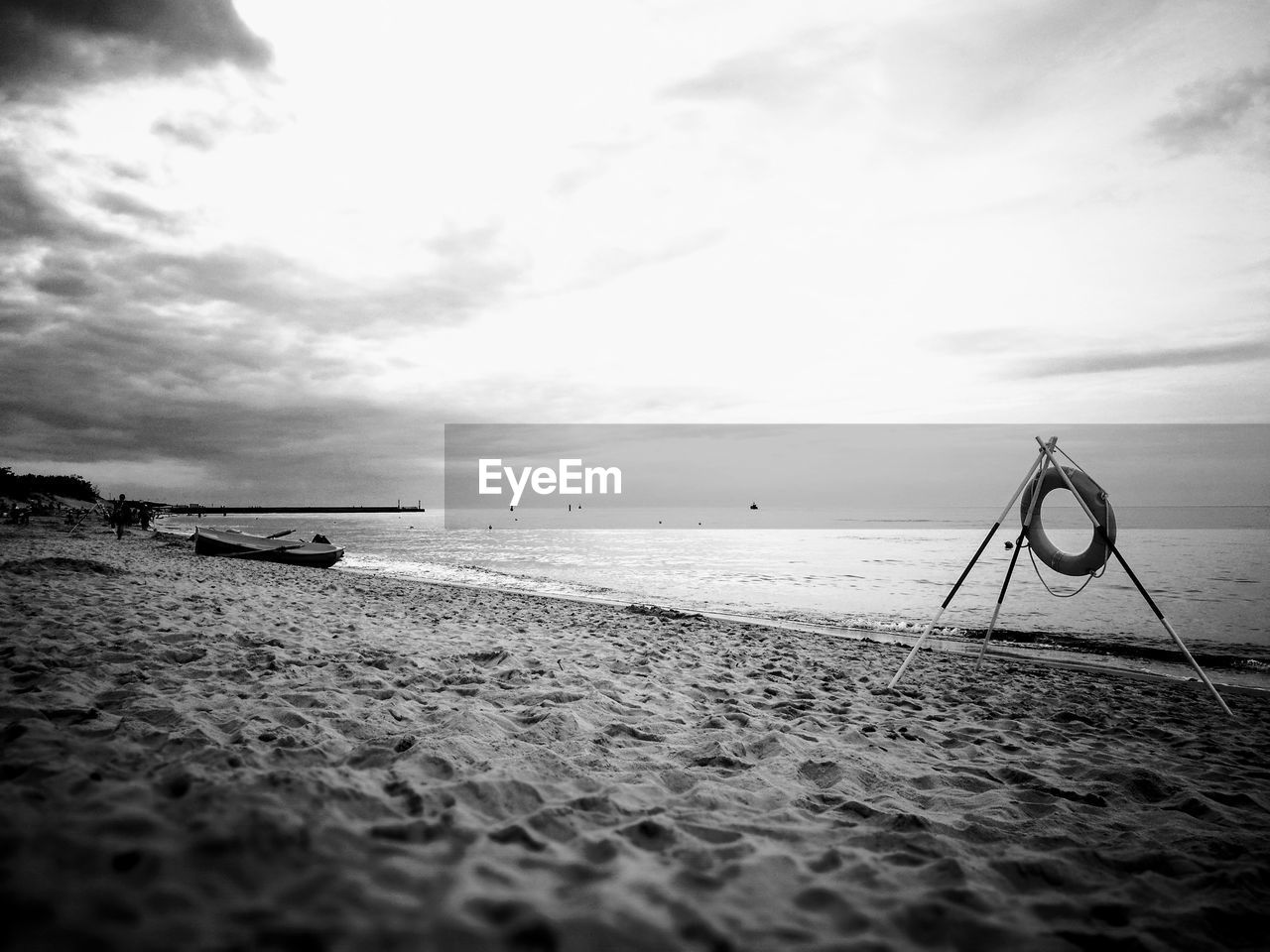 VIEW OF BEACH AGAINST SKY