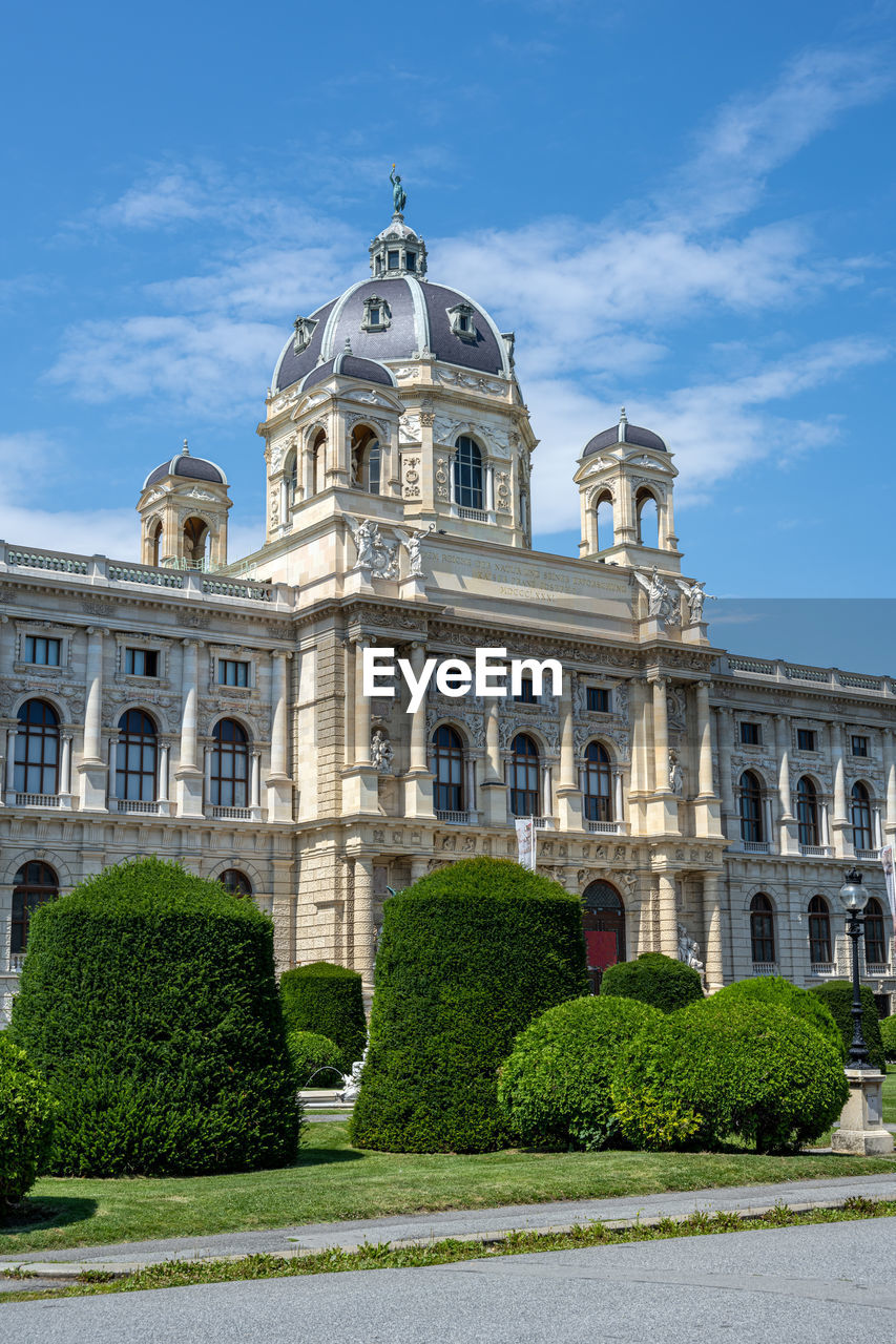 The natural history museum in vienna, austria