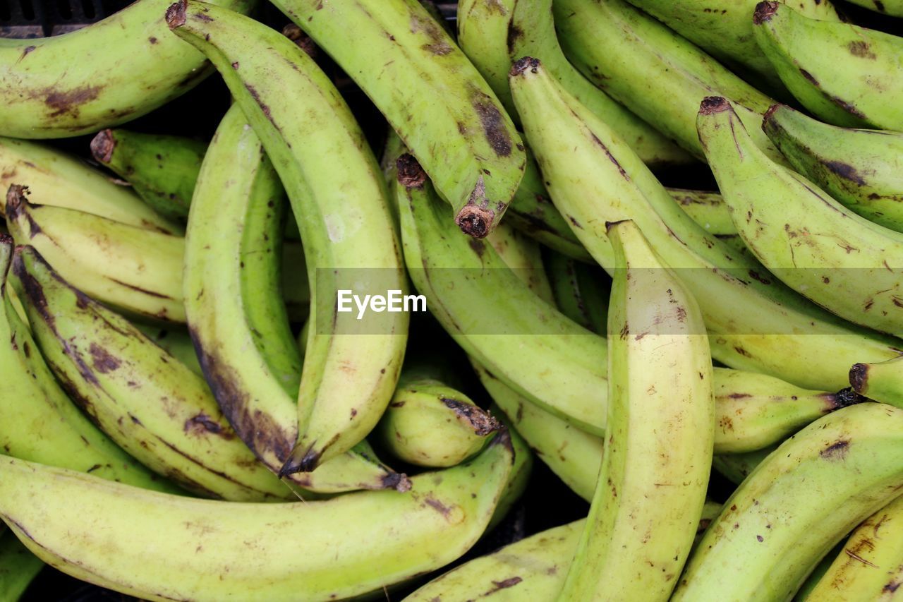 Full frame shot of banana fruits for sale at market stall