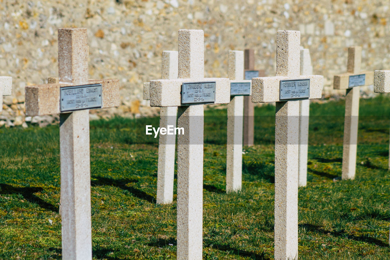 CROSS IN CEMETERY