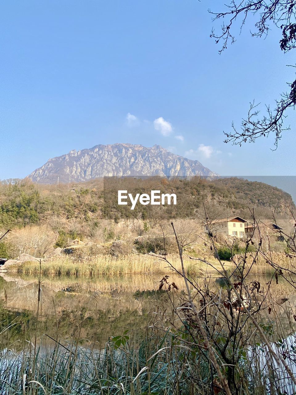 SCENIC VIEW OF LANDSCAPE AGAINST BLUE SKY