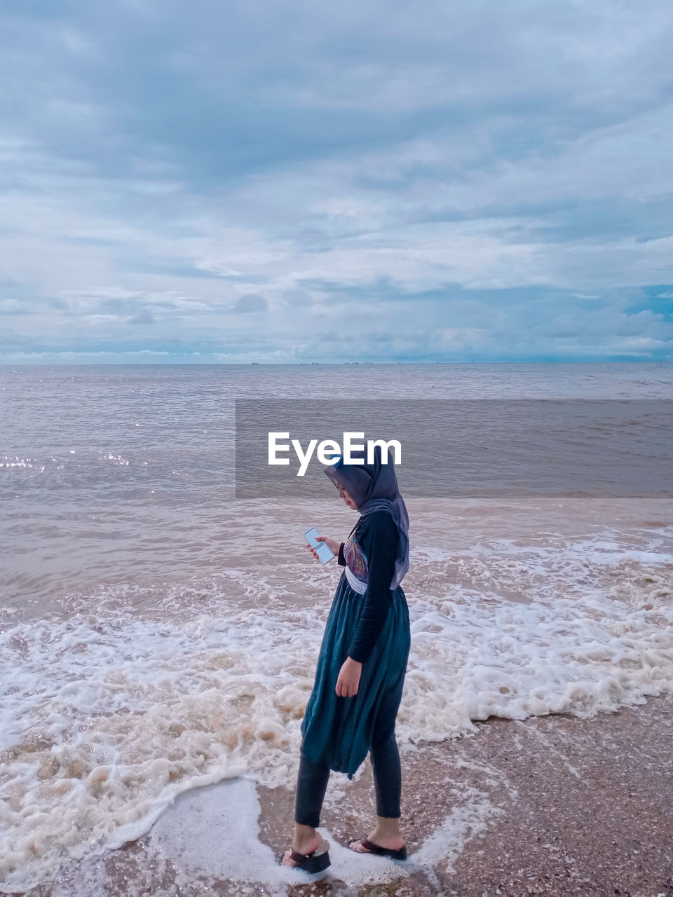 Girl in the beach