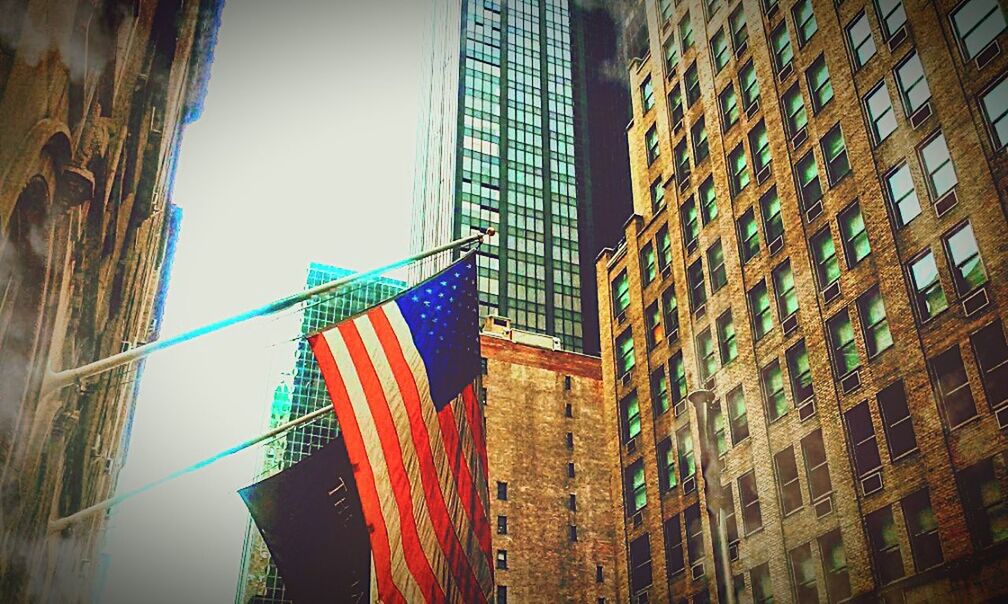 LOW ANGLE VIEW OF BUILDINGS