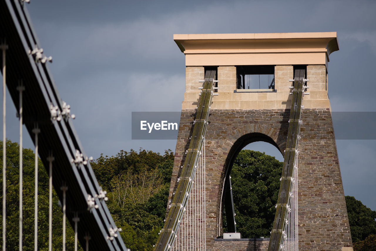 LOW ANGLE VIEW OF BRIDGE