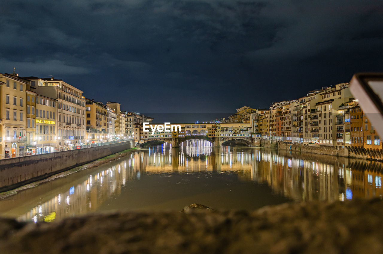 F-light festival at the ponte vecchio in florence