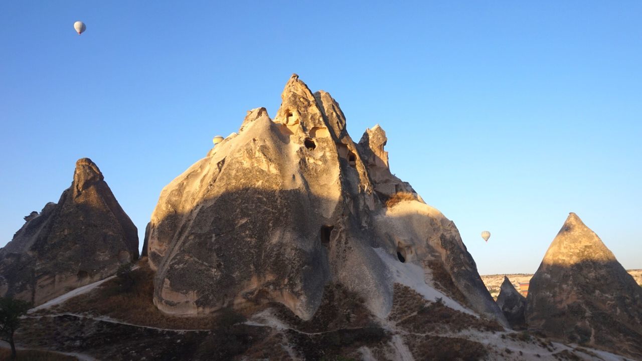 PANORAMIC VIEW OF ROCK FORMATION