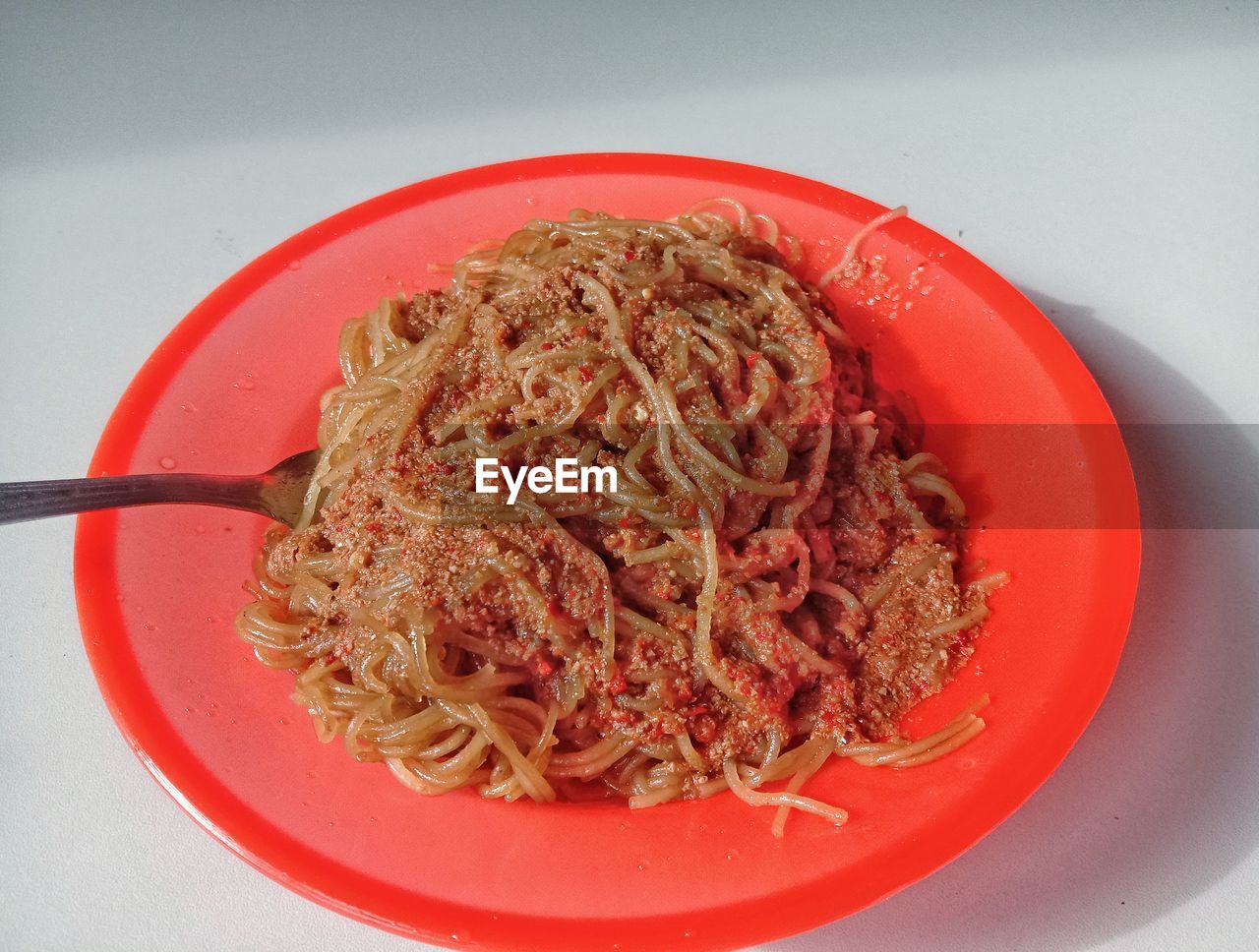 CLOSE-UP OF MEAL SERVED ON TABLE