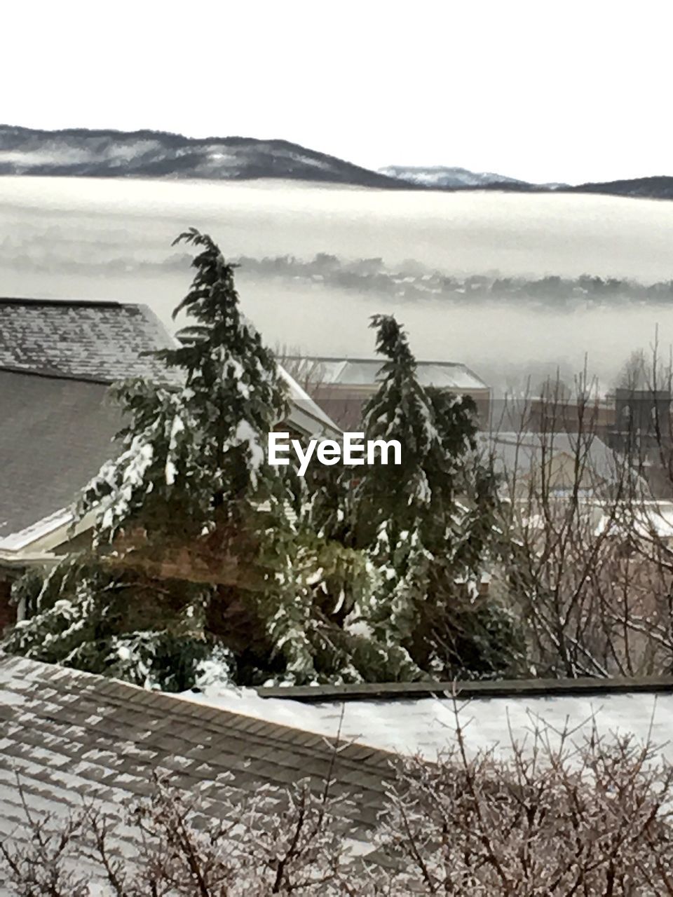 SNOW COVERED MOUNTAINS