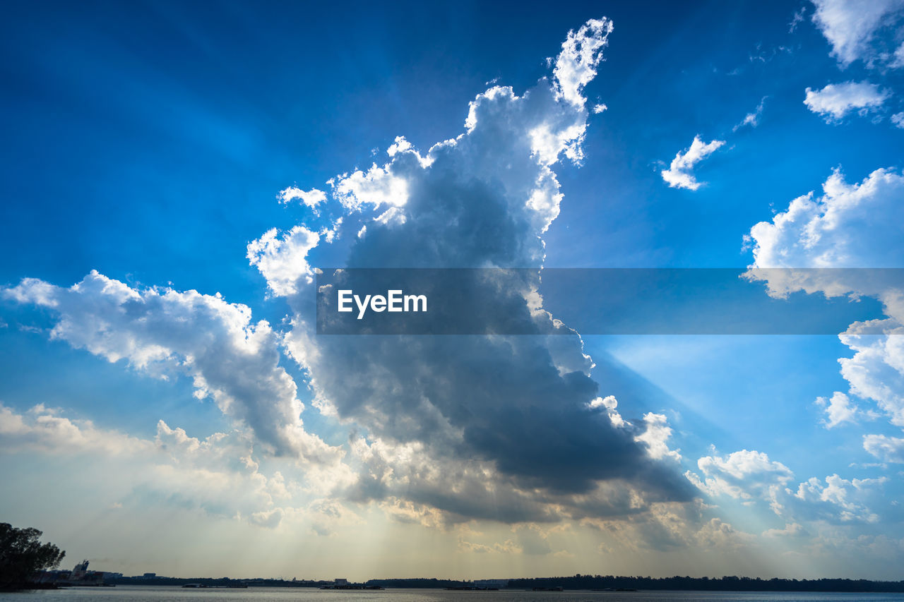 Low angle view of clouds in sky