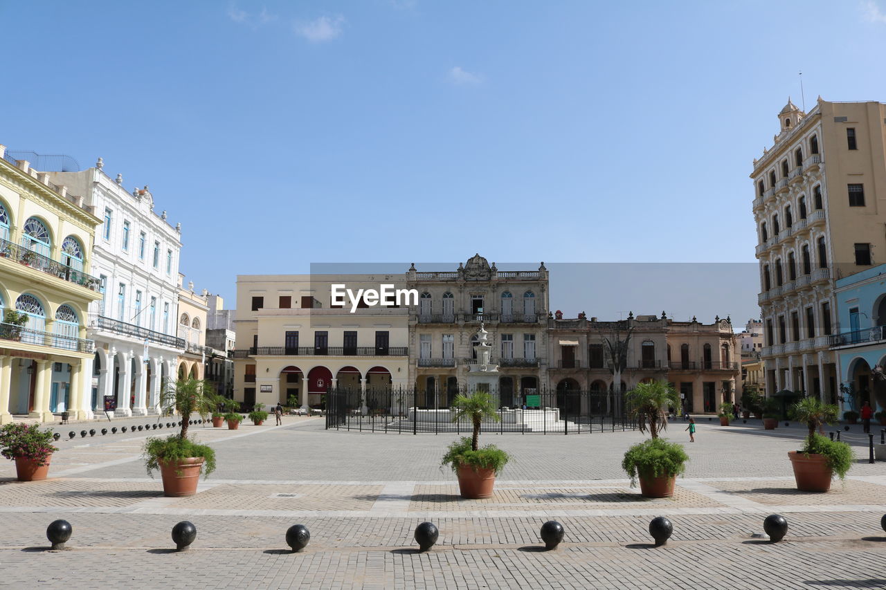 LOW ANGLE VIEW OF HISTORICAL BUILDINGS