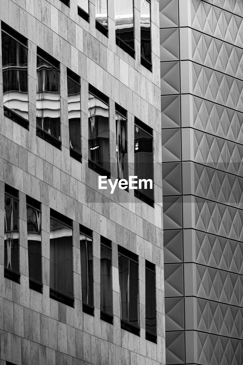 Low angle view of modern building