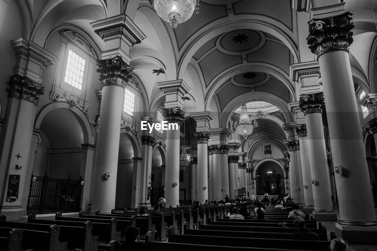 Interior of cathedral