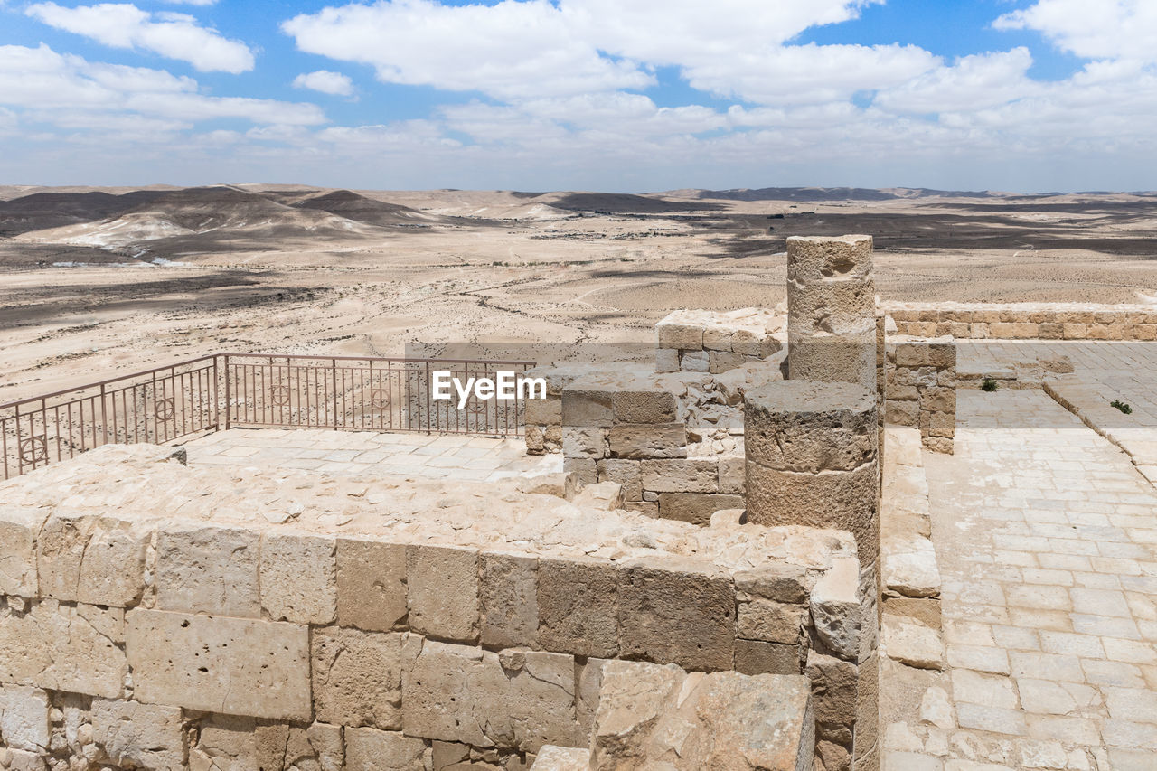 VIEW OF OLD RUINS