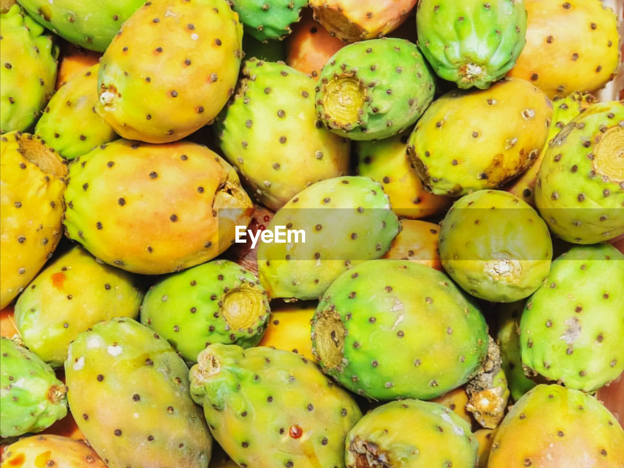 Full frame shot of fruits for sale in market