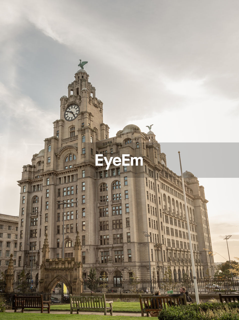 low angle view of historic building against sky