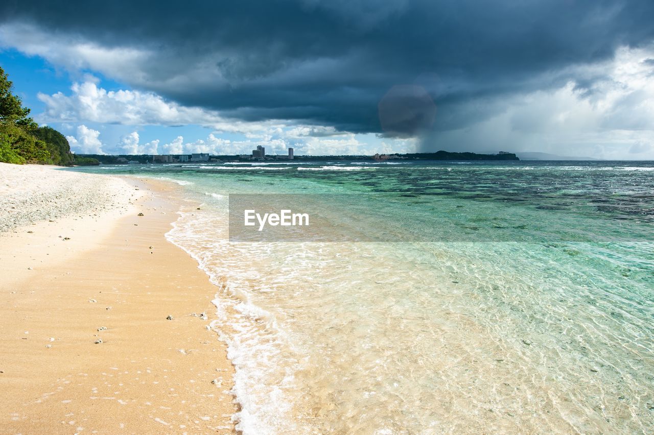 VIEW OF BEACH AGAINST SKY