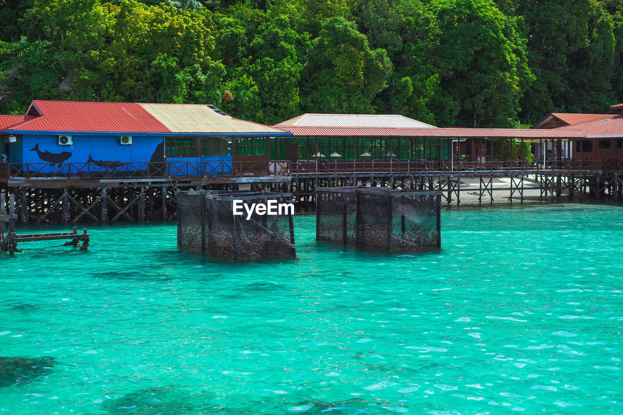 Bohey dulang island in semporna, sabah.