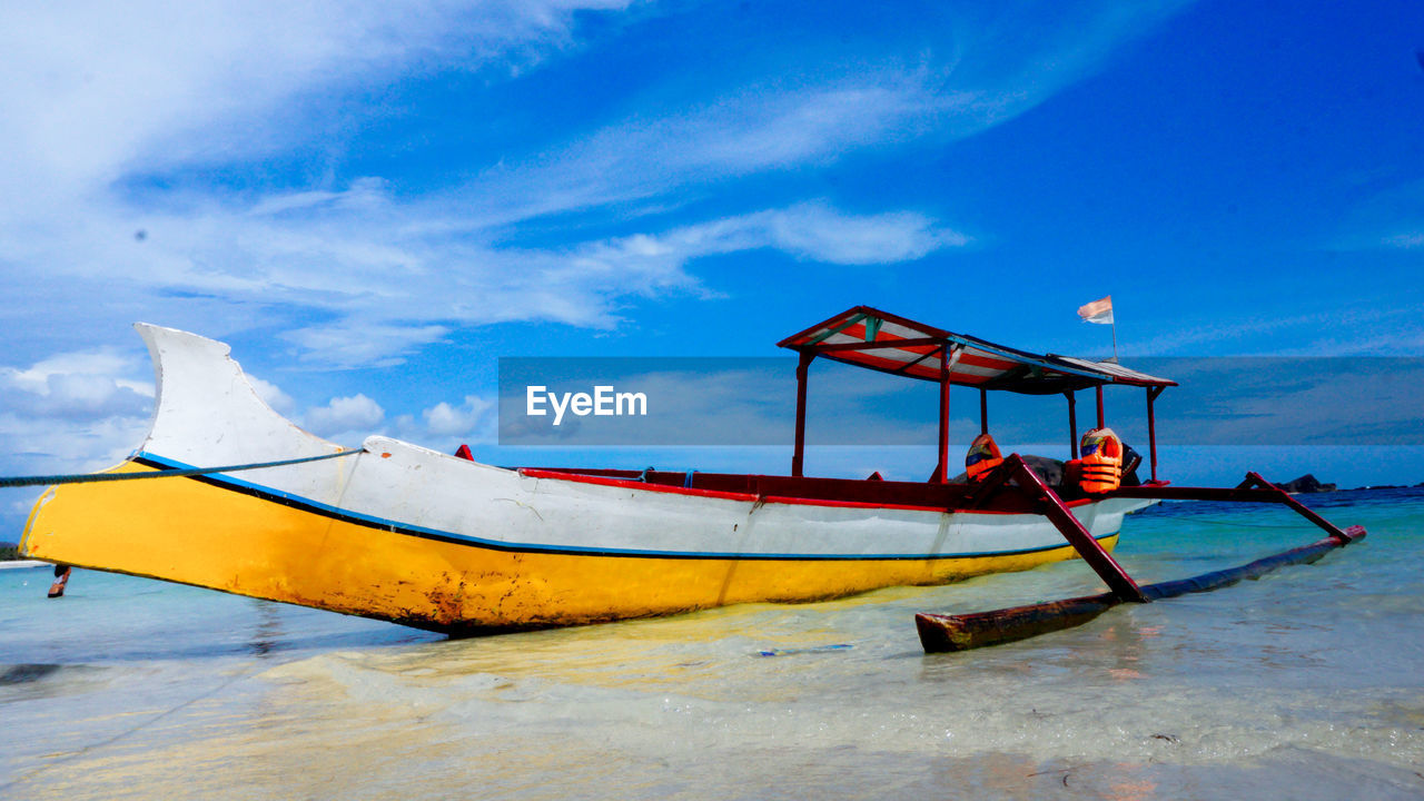 LOW ANGLE VIEW OF BEACH