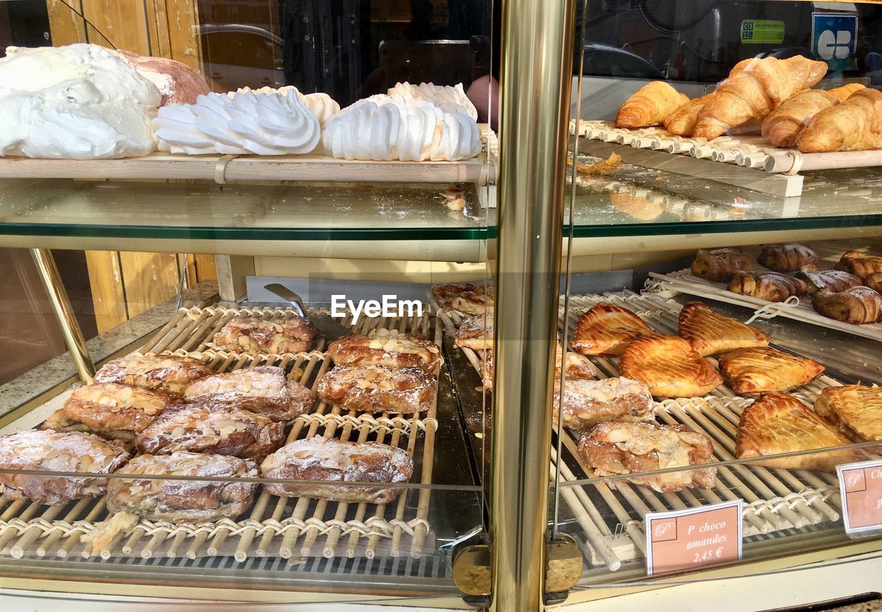 HIGH ANGLE VIEW OF MEAT IN STORE