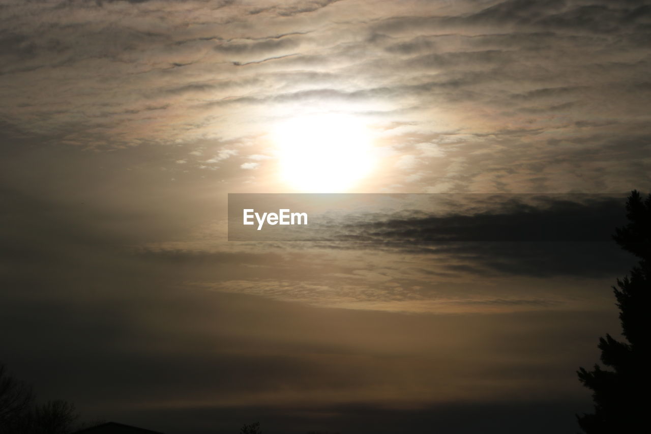 SCENIC VIEW OF SUNSET AGAINST SKY