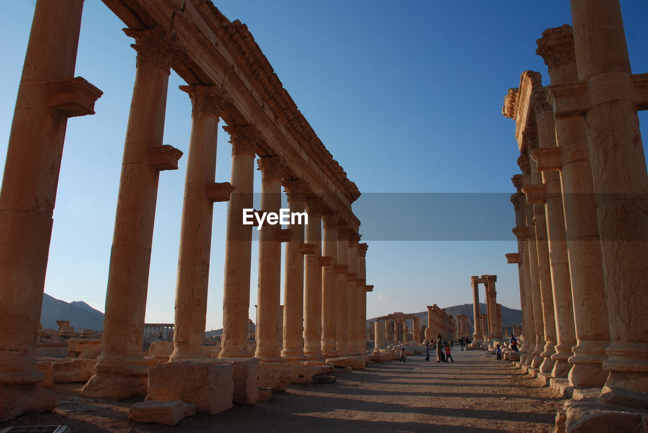 Old ruins in syria