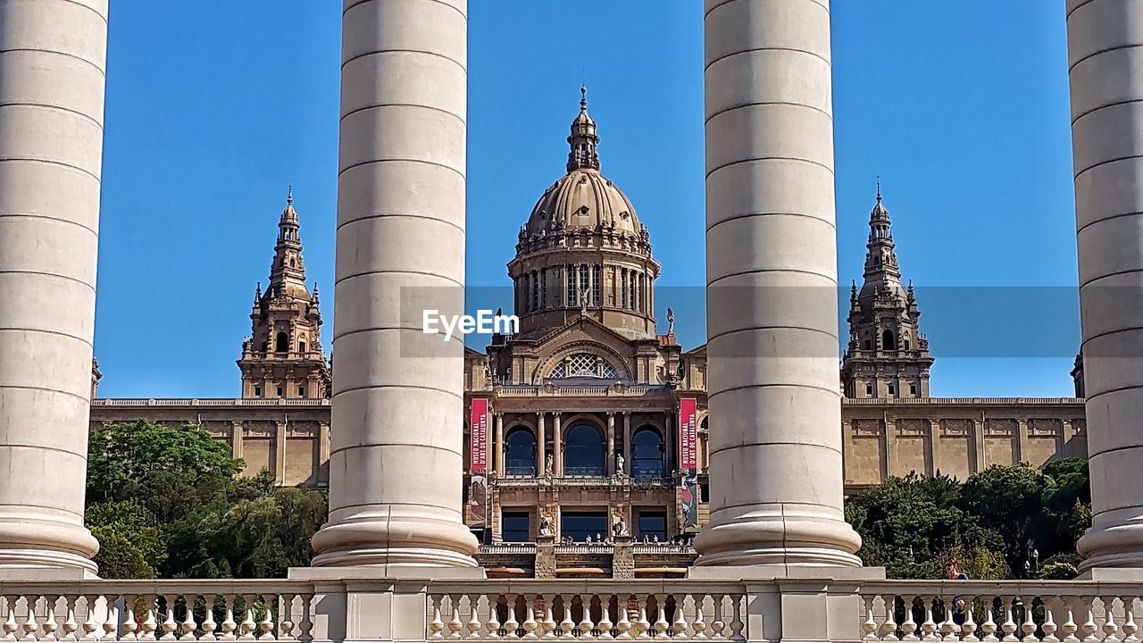 LOW ANGLE VIEW OF BUILT STRUCTURES