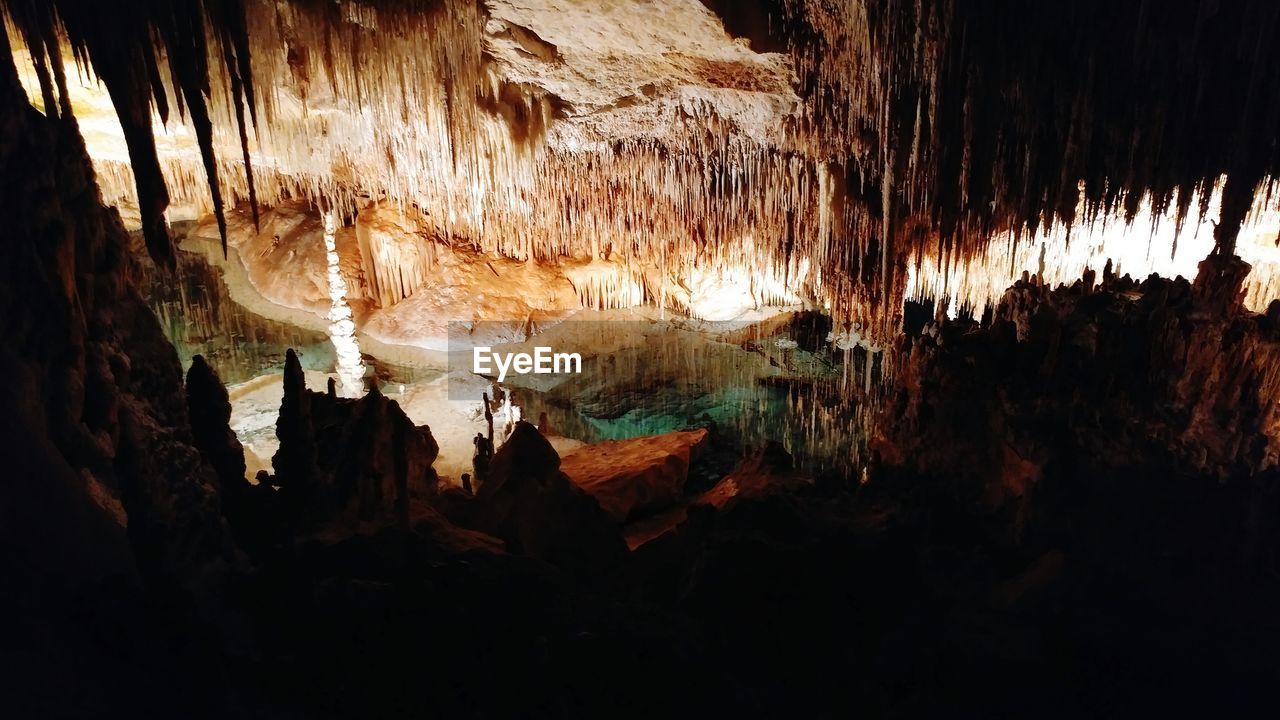 View of cave