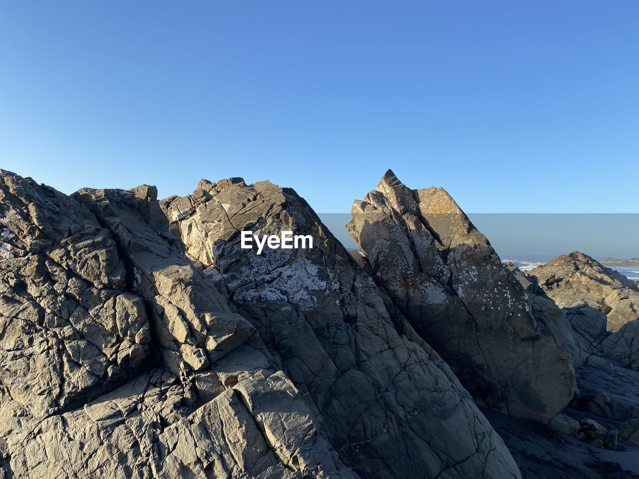 ROCK FORMATIONS AGAINST SKY