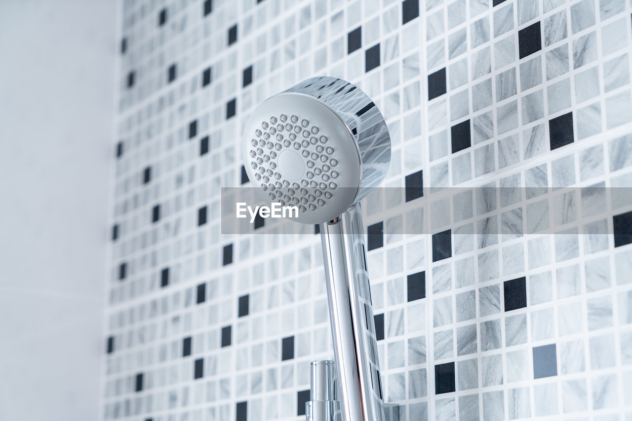 Close-up of shower head