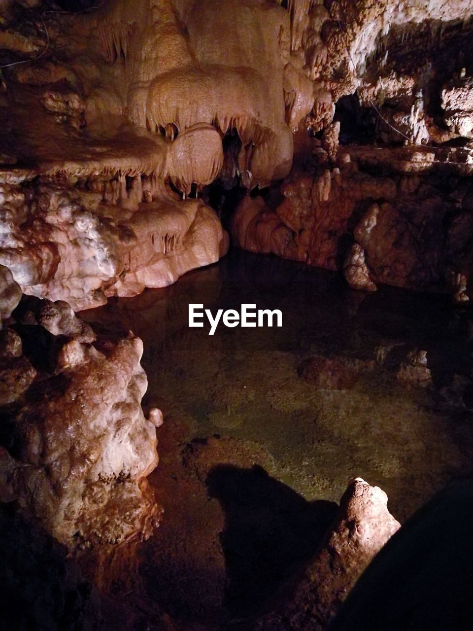 ROCK FORMATIONS AT CAVE