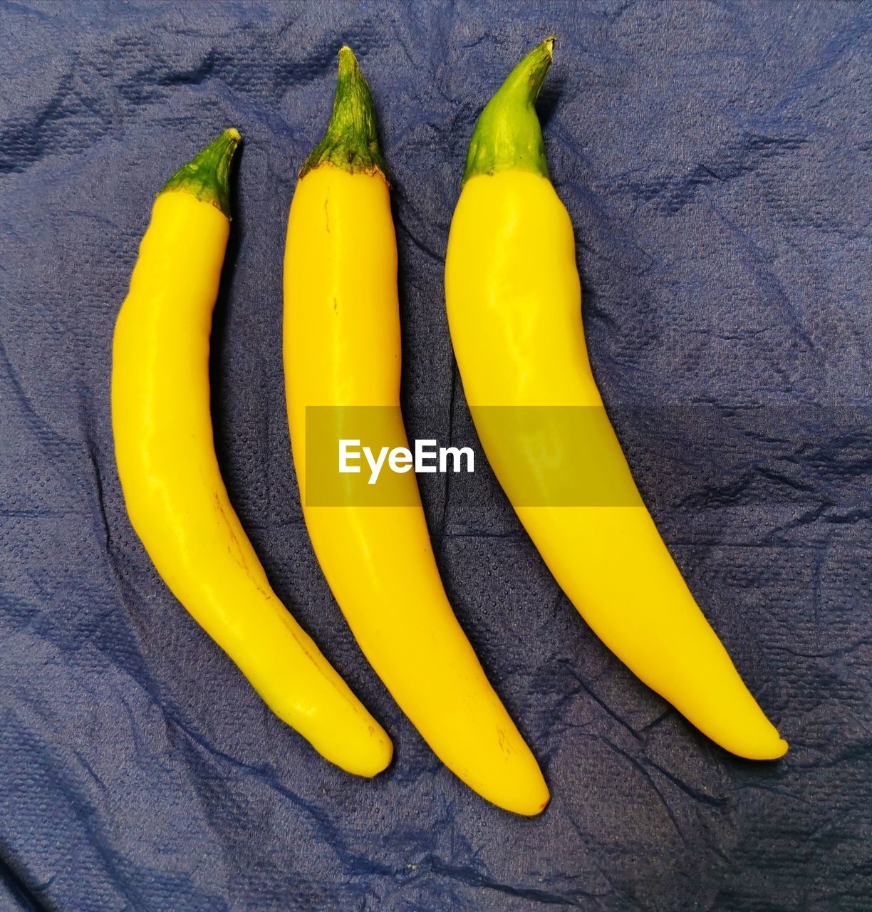 High angle view of yellow lemon on table