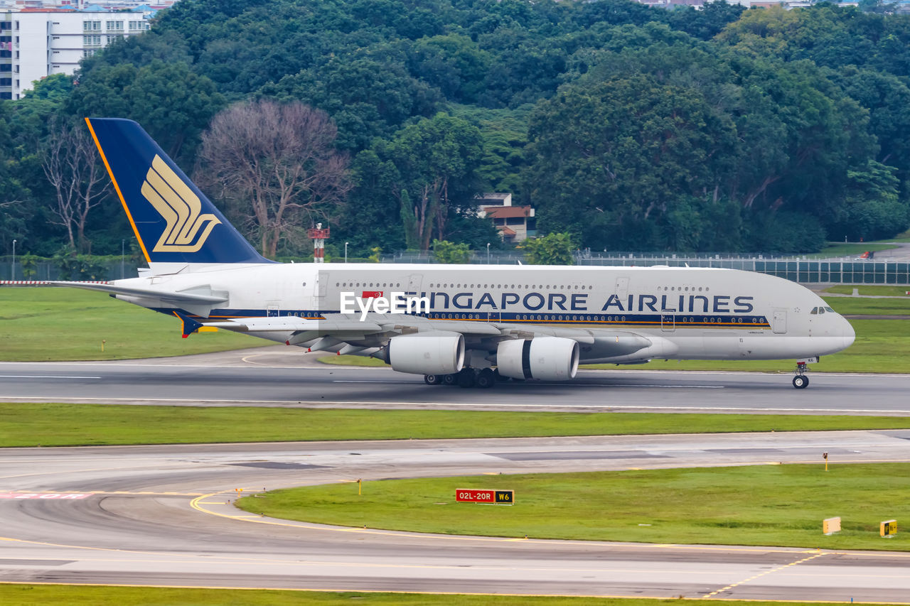 AIRPLANE ON RUNWAY