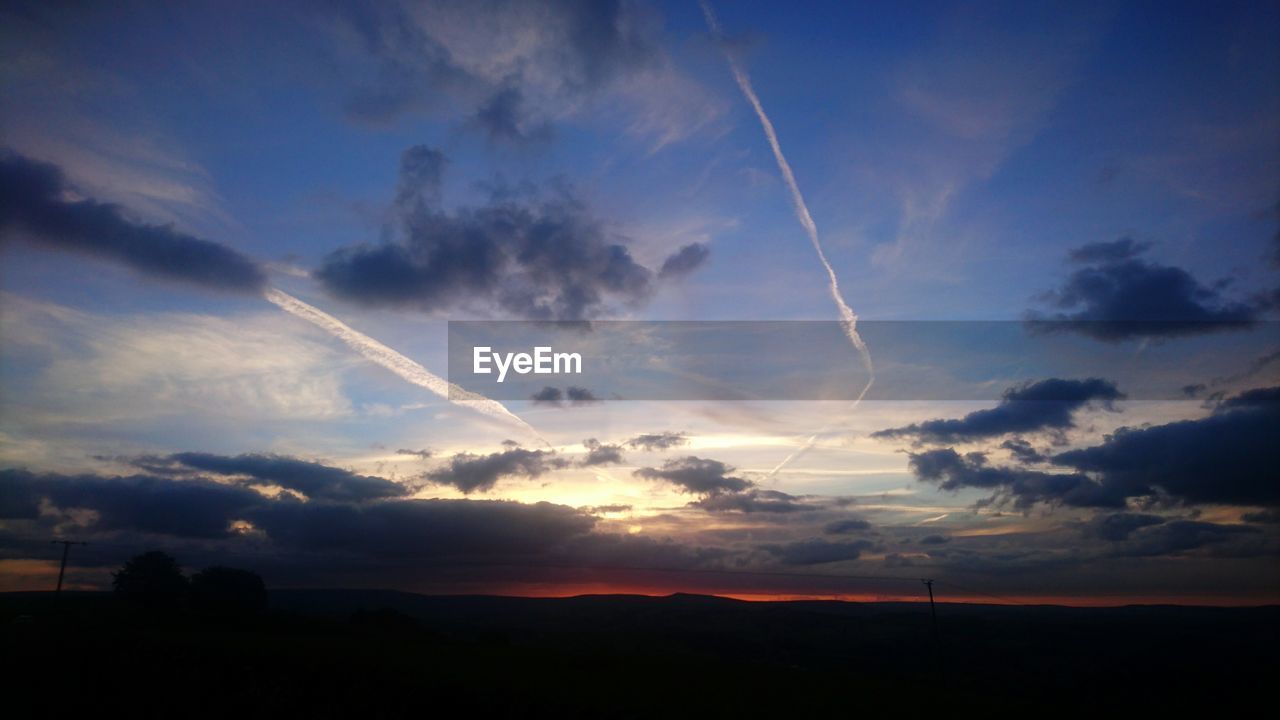 SCENIC VIEW OF SKY DURING SUNSET