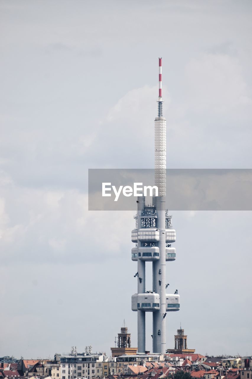 Low angle view of building against sky