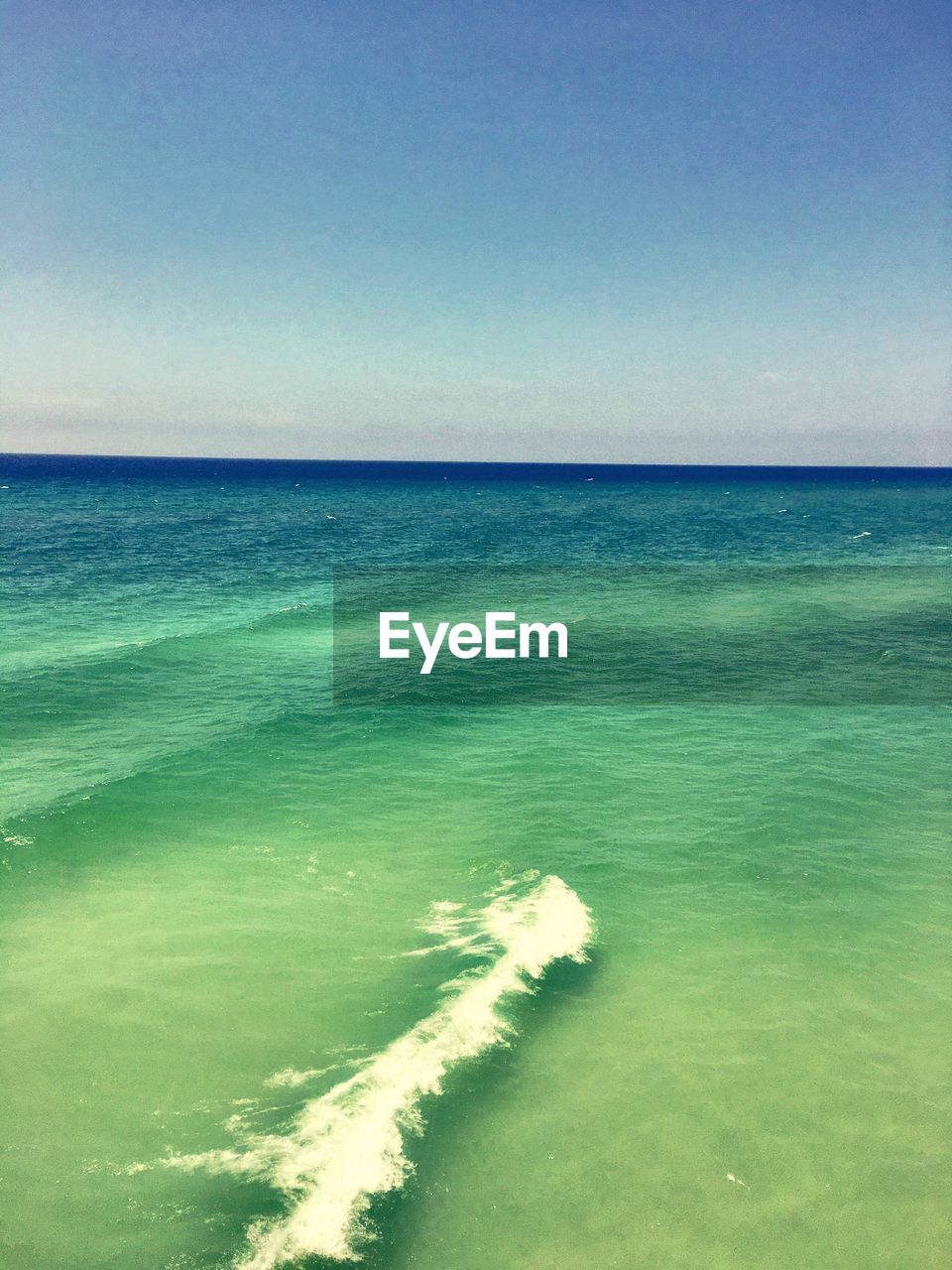 SCENIC VIEW OF BEACH AGAINST CLEAR SKY