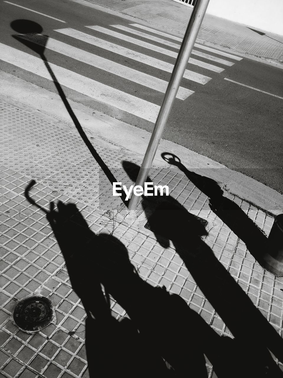 Shadows on street