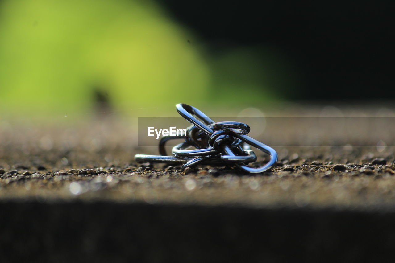 Close-up of metal chain