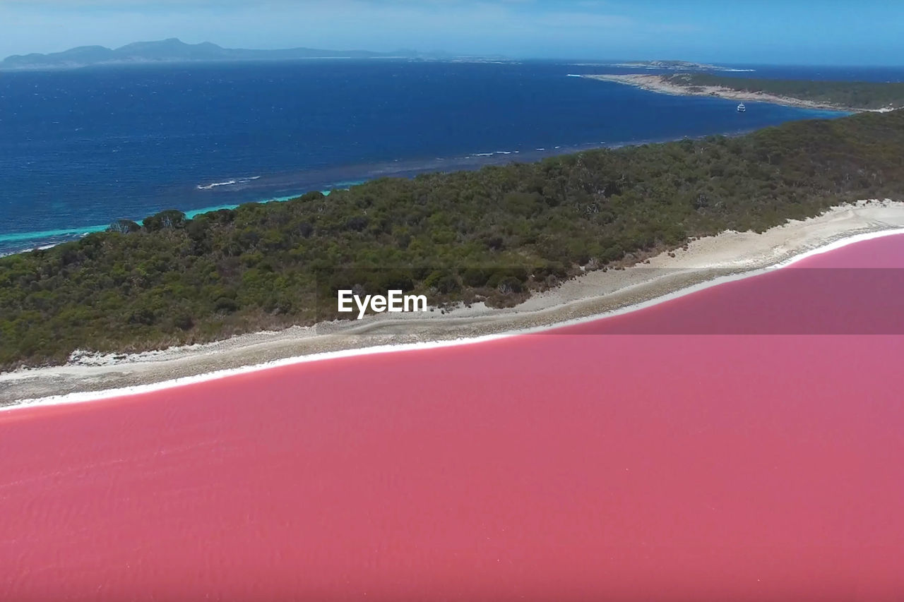 Scenic view of beach