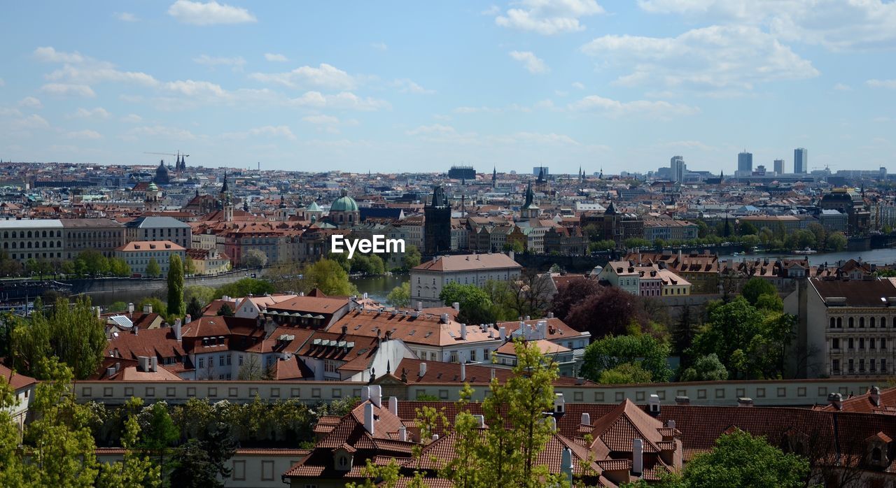 Cityscape against sky
