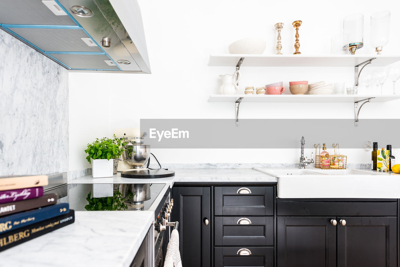 Interior of kitchen at home