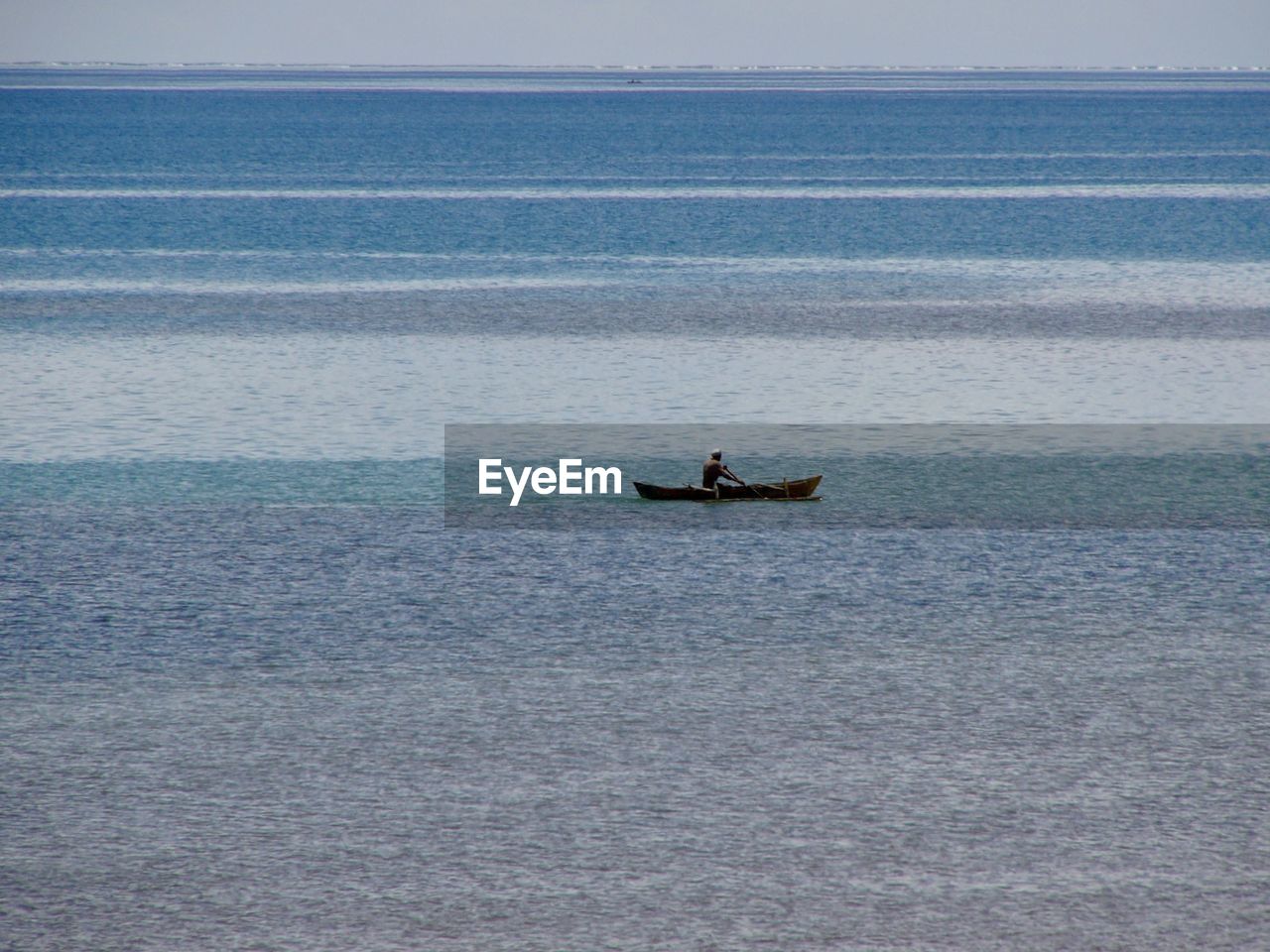 Boat on sea