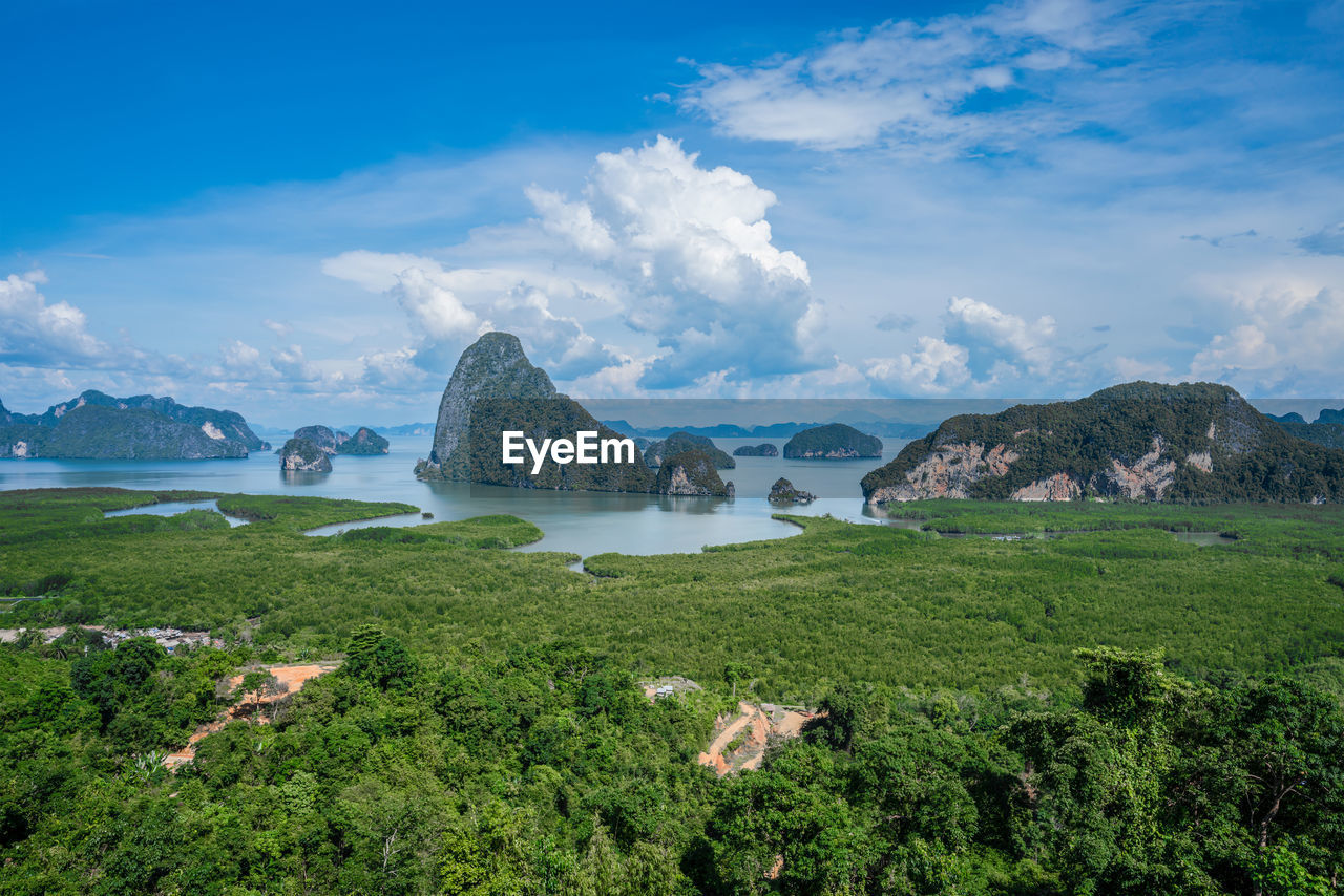 Samed nang chee view point at phang nga, thailand