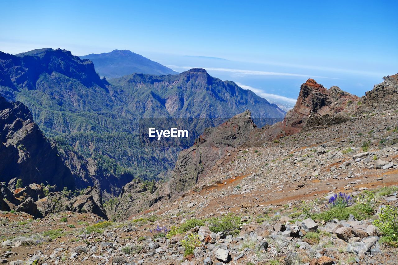 SCENIC VIEW OF MOUNTAIN RANGE AGAINST SKY