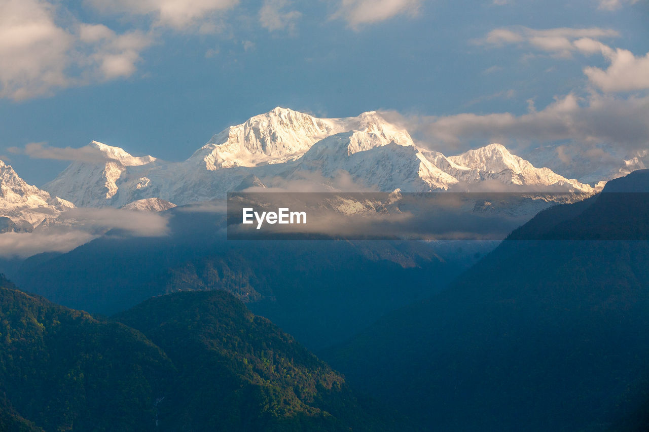 Kanchenjunga mountain view