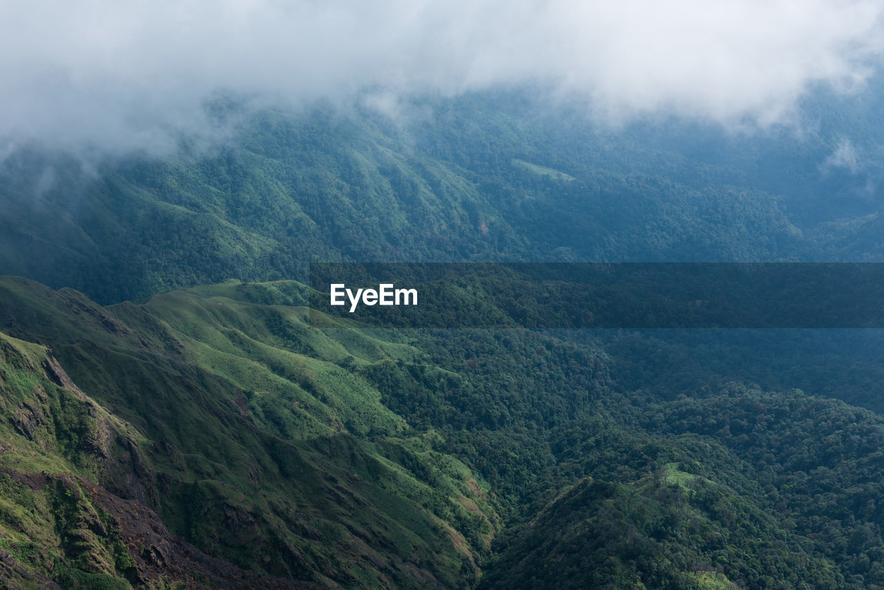Aerial view of landscape