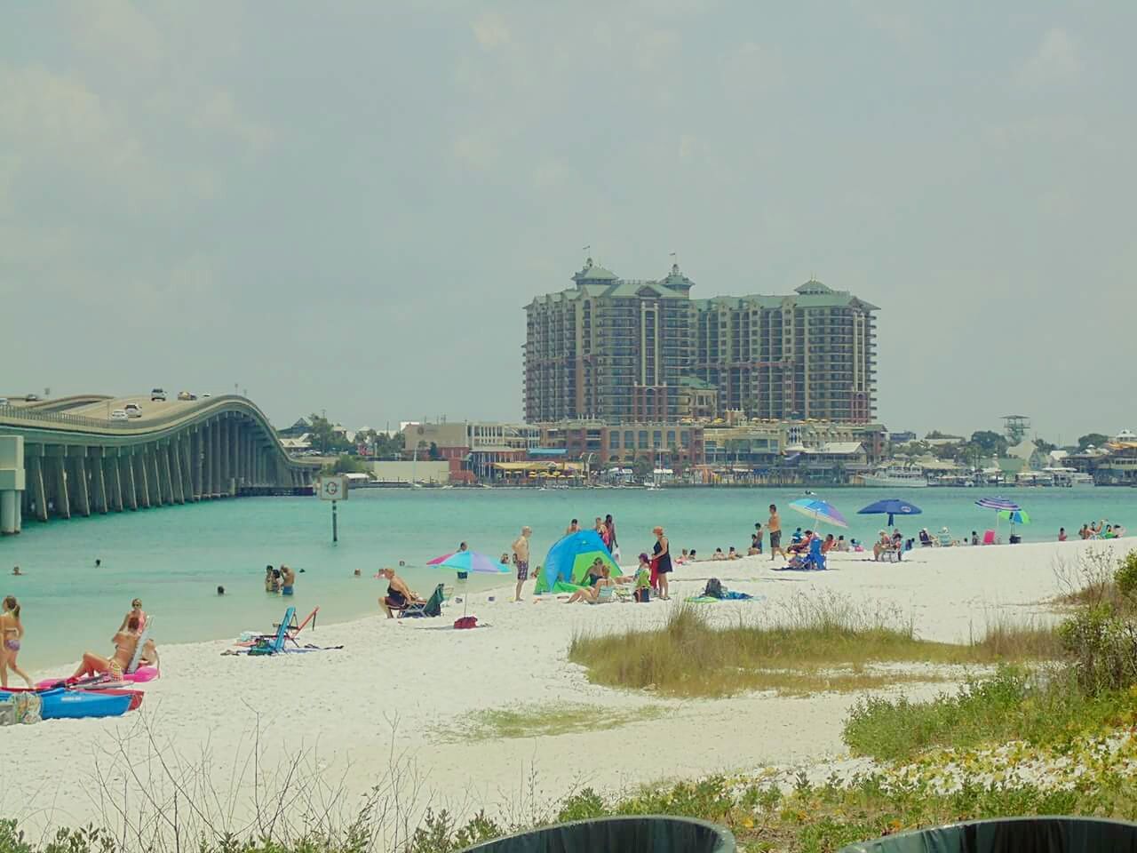 VIEW OF PEOPLE ON BEACH