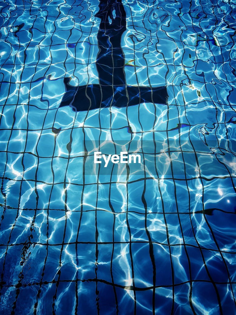 Full frame shot of empty swimming pool