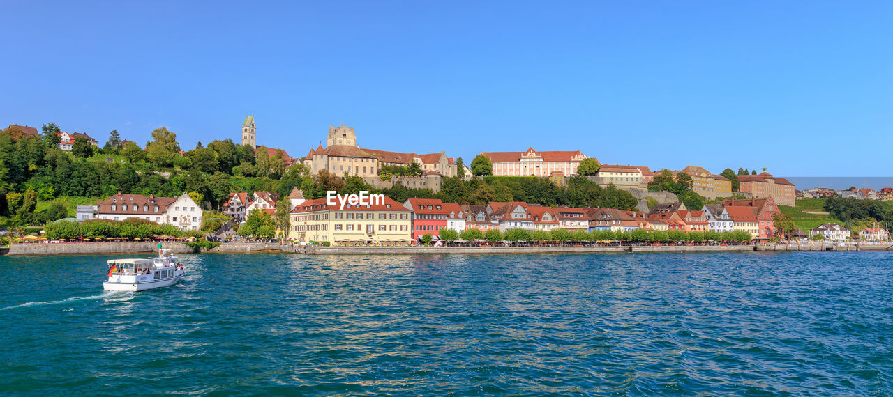 View of blue sea against sky