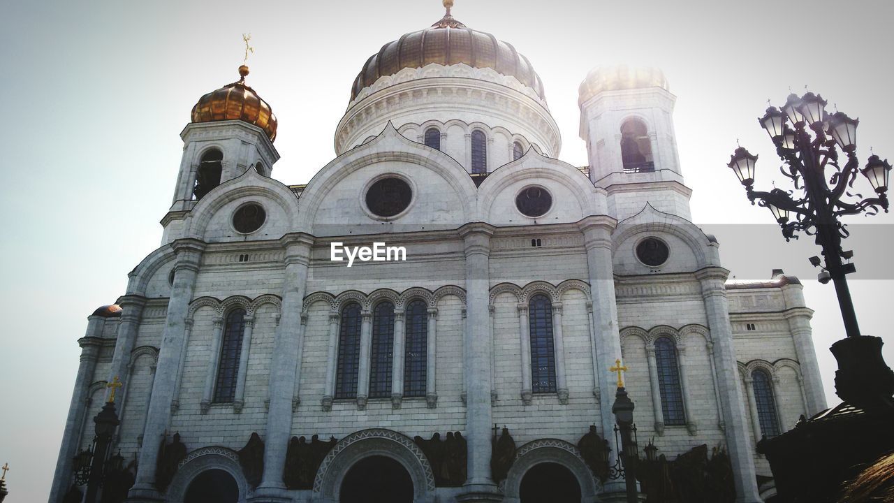 LOW ANGLE VIEW OF TEMPLE